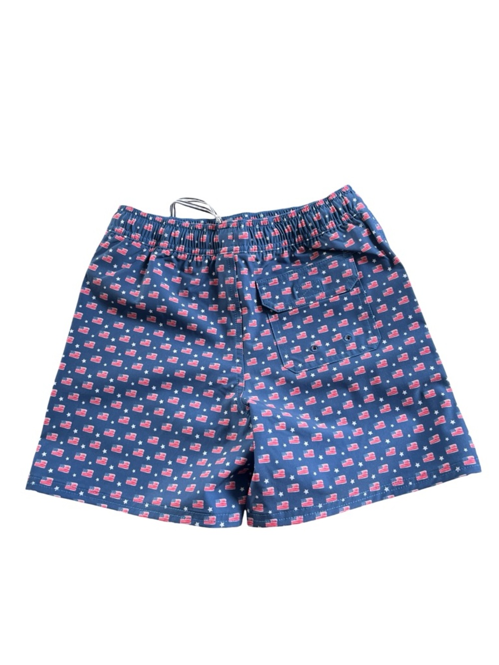 Vineyard Vines Boys Chappy Swim Trunks American Flag July 4th Beach Size Small - Picture 3 of 7